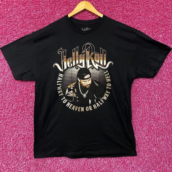 Jelly Roll Halfway To Hell Whitsitt Chapel Album T-Shirt XL - Picture 1 of 4